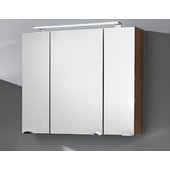 Spiegelschrank Roma Walnuss 3 teilig