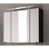 Großer Spiegelschrank Lotta-Roma anthrazit